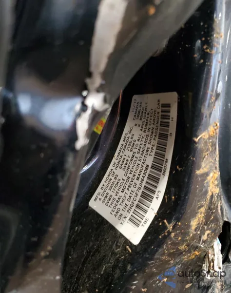 2018 Honda Civic Exl from USA, damaged, VIN 2HGFC1F76JH643088